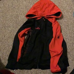 Spyder zip up sweatshirt